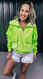Neon Lime Pullover
