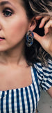 Blue & Grey Earrings
