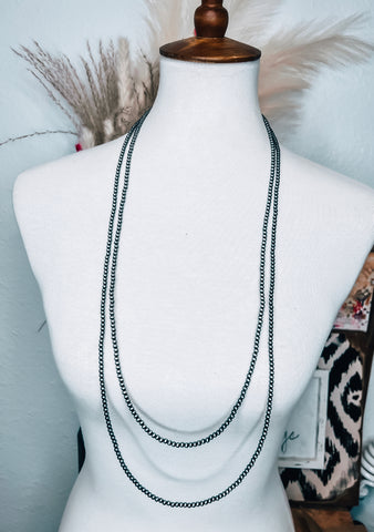 Double Stranded Navajo Pearl Necklace