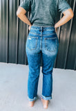 Distressed Mom Jeans