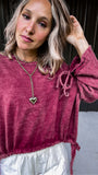 Two Toned Heart Necklace