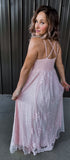 Baby Pink Maxi Dress