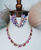 Iridescent Gem Necklace