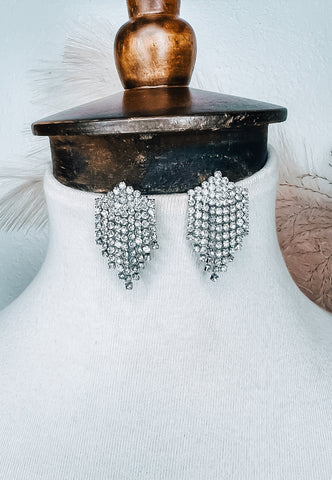 Mini Rhinestone Earrings