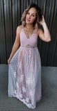 Baby Pink Maxi Dress