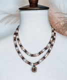 Trace Brown Necklace