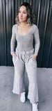 Vintage Grey Bodysuit