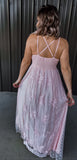 Baby Pink Maxi Dress