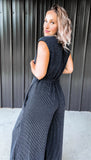 Charcoal Black Jumpsuit