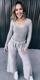 Vintage Grey Bodysuit