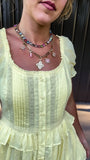 Lemon Water Pintuck Dress