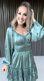 Minty Sage Green Dress