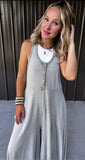Sage Grey Jumpsuit