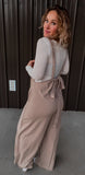 Taupe Pocket Jumpsuit