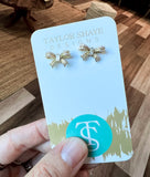 Dainty Gold Stud Earrings