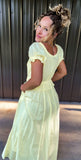 Lemon Water Pintuck Dress
