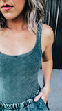 Vintage Teal Bodysuit