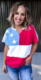 Vintage USA Flag Tee