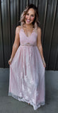 Baby Pink Maxi Dress