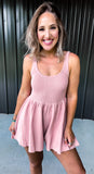 Dusty Rose Romper