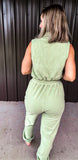 Sage Green Jumpsuit