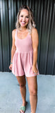 Dusty Rose Romper