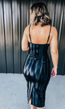 Pearl Leather Dress