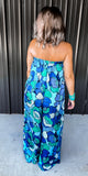 Serenity Blue Floral Jumpsuit