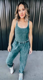 Vintage Teal Bodysuit