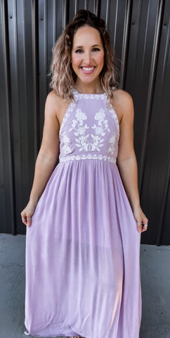 Soft Pink Embroidered Maxi Dress The Broken Levee Boutique Soft Pink Embroidered Maxi Dress The Broken Levee Boutique