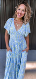 Bluebonnet Maxi Dress