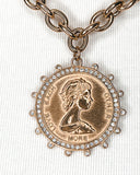 Love More Coin Necklace