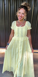 Lemon Water Pintuck Dress
