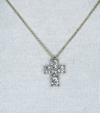 Cross Gem Necklace