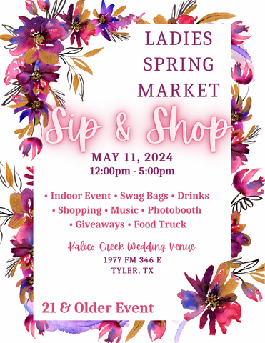 Spring Market Sip & Shop Ticket