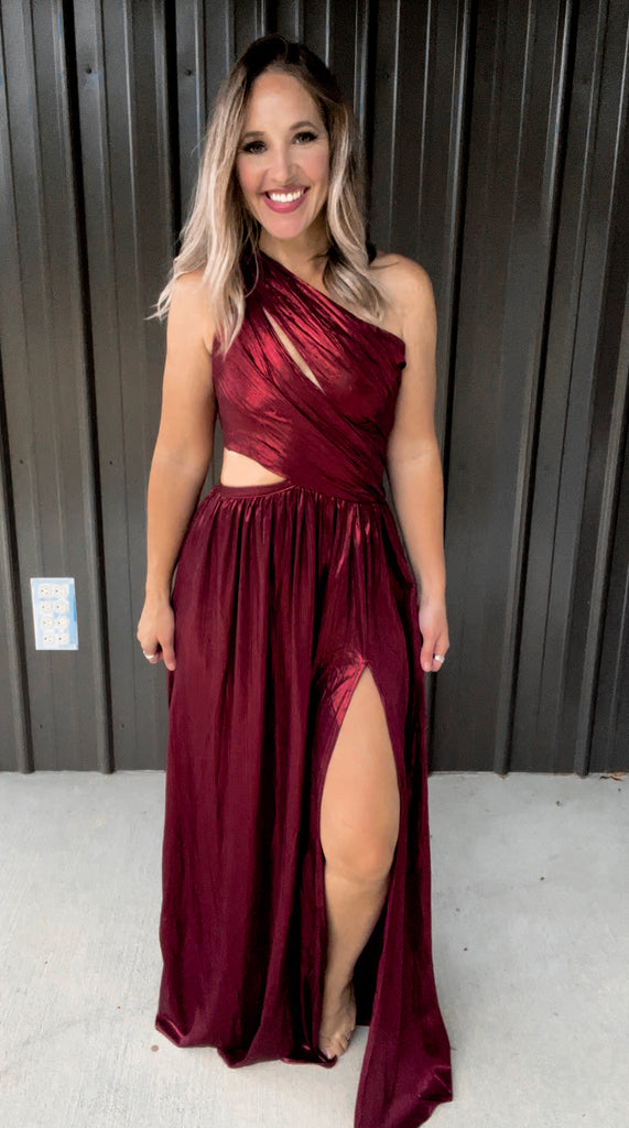 Cranberry Maxi Dress The Broken Levee Boutique Cranberry Maxi Dress The Broken Levee Boutique