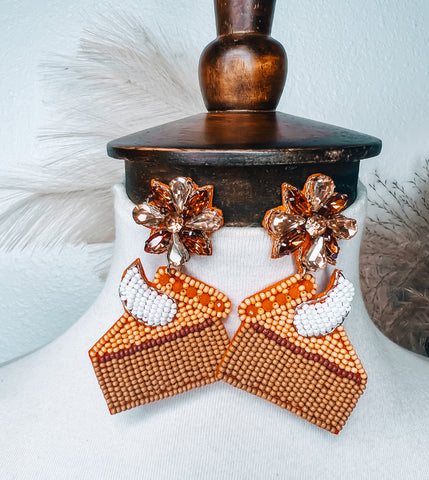 Pumpkin Pie Earrings