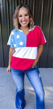 Vintage USA Flag Tee