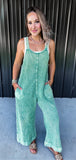 Vintage Green Jumpsuit