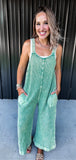 Vintage Green Jumpsuit