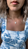 Cross Gem Necklace