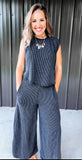 Charcoal Black Jumpsuit