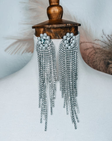 Gaudy Mae Rhinestone Earrings