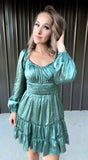 Minty Sage Green Dress