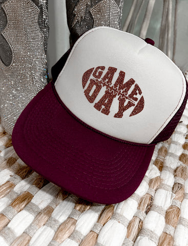 Maroon Game Day Cap