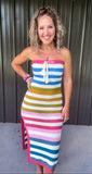 Margo Striped Dress