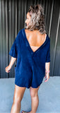 (Final Sale) Navy Romper