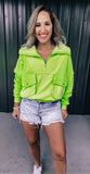 Neon Lime Pullover