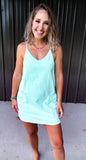 Mint Romper Dress