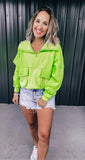 Neon Lime Pullover